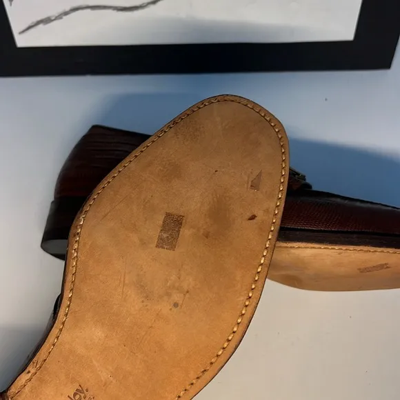 FootJoy  Lizard, skin, leather shoes.Llike New Men’s Size 7.5 D