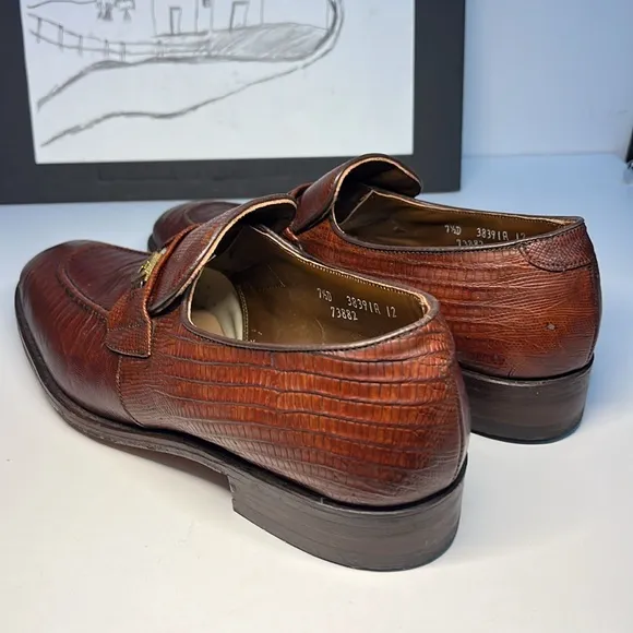 FootJoy  Lizard, skin, leather shoes.Llike New Men’s Size 7.5 D