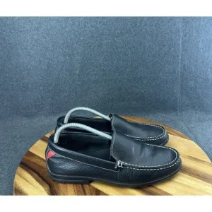 Footjoy Men Club Casuals Black Slip On Loafers Shoes 79072 Size 9 M Golf