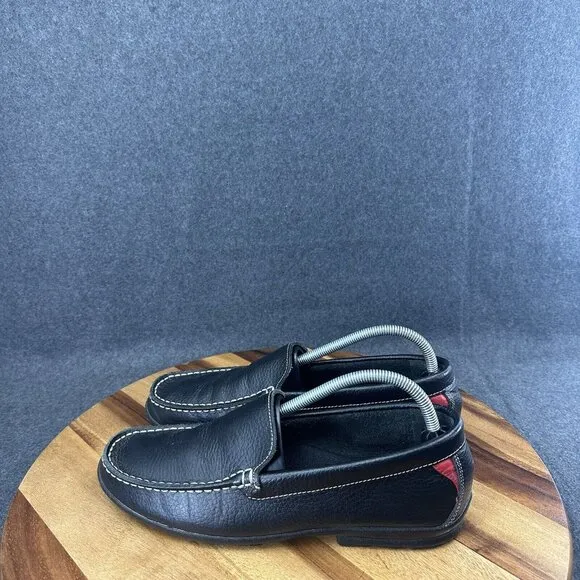 Footjoy Men Club Casuals Black Slip On Loafers Shoes 79072 Size 9 M Golf