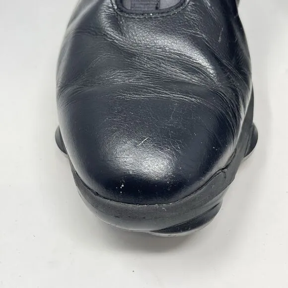 FootJoy Tour Alpha Golf Shoes 55507 Mens 14 M Black Gray Leather Soft Spikes