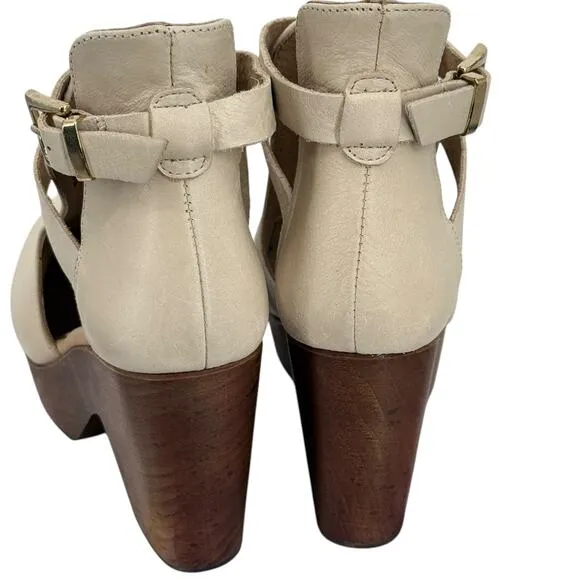 Free People Cedar Clog Platform Cutout Shoes Afterglow Size 36 / 6 NEW