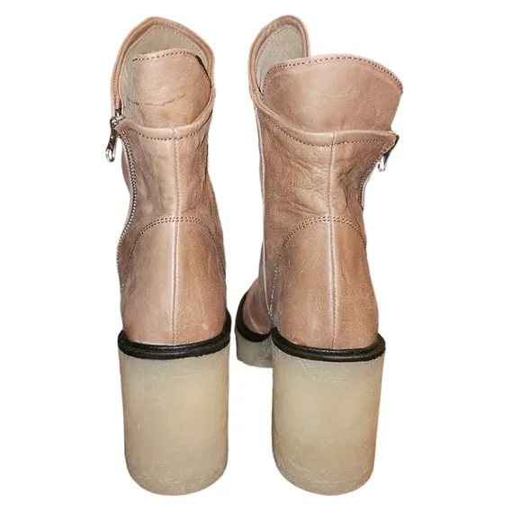 Free People Jack Zip Ankle Boots Size 39.5