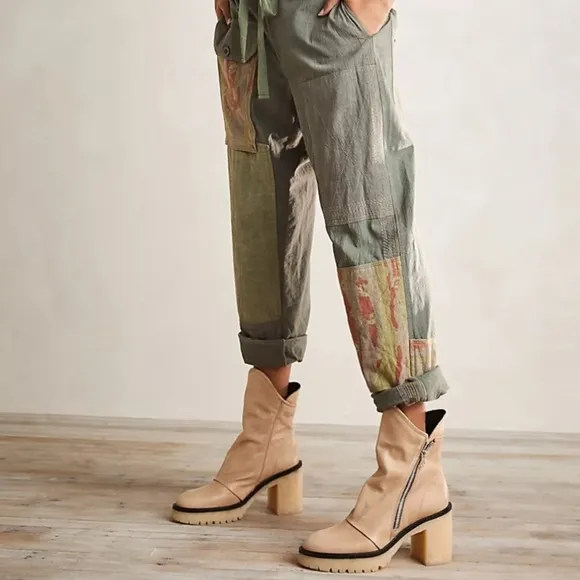 Free People Jack Zip Ankle Boots Size 39.5