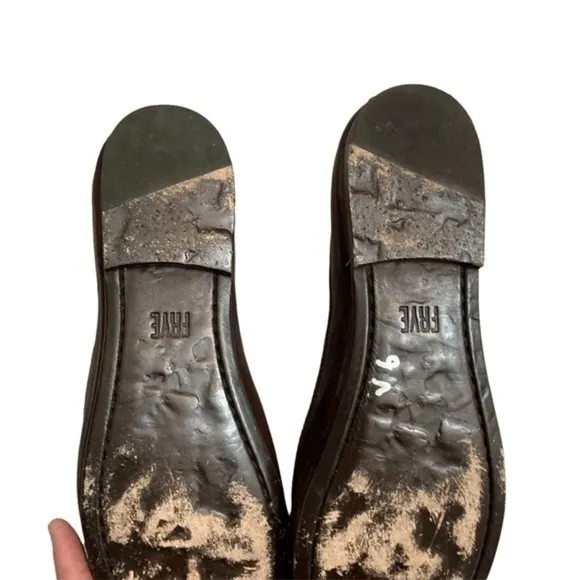 Frye brown leather shoes 7