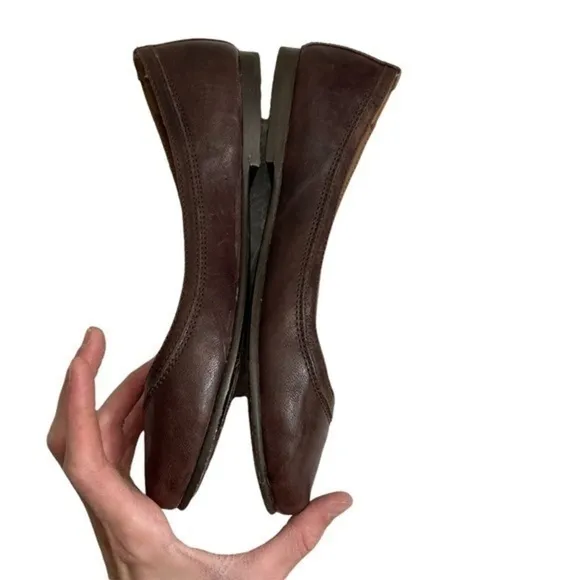 Frye brown leather shoes 7