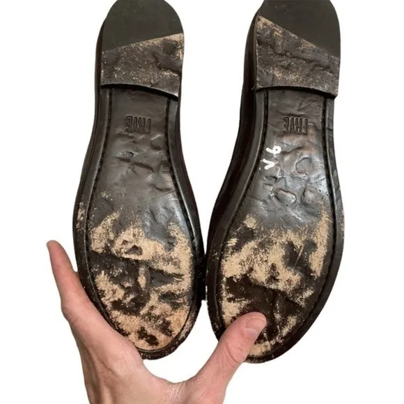 Frye brown leather shoes 7