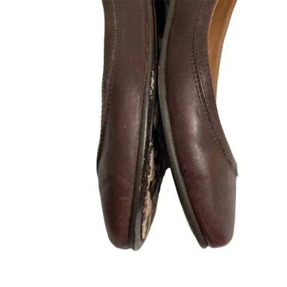 Frye brown leather shoes 7