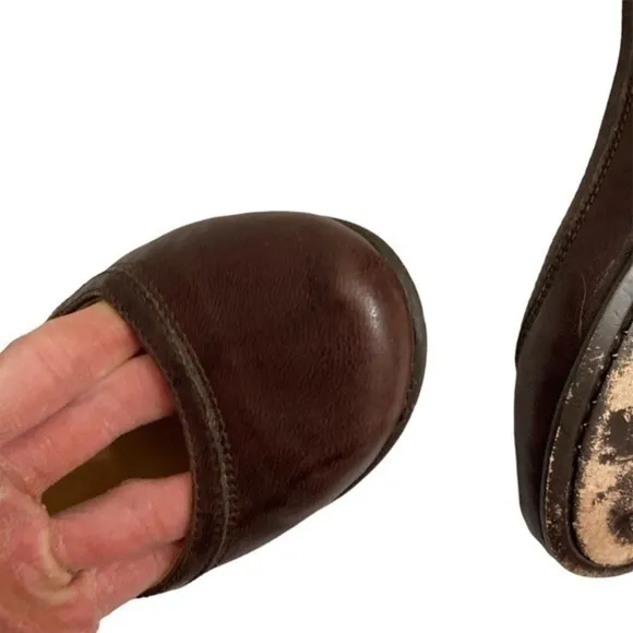 Frye brown leather shoes 7