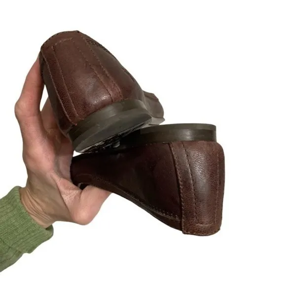 Frye brown leather shoes 7