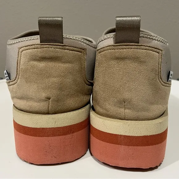Fumito Ganryu Suicoke Vibram Suede Fur Bespoke Slip On Shoes Sz 10 EU 43