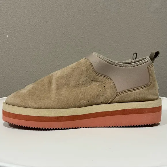 Fumito Ganryu Suicoke Vibram Suede Fur Bespoke Slip On Shoes Sz 10 EU 43