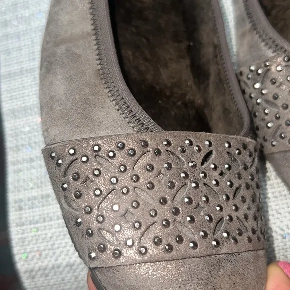 Gabor Ballerina Flats, size 8-8.5 , fur inside the soles,walking elegant shoes