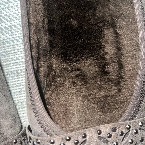 Gabor Ballerina Flats, size 8-8.5 , fur inside the soles,walking elegant shoes