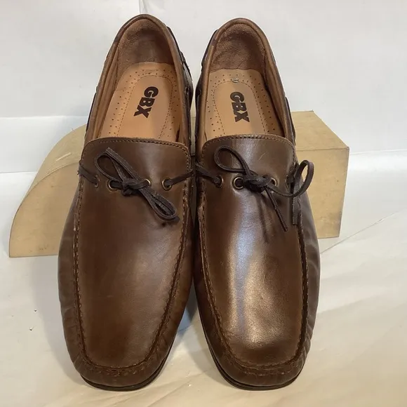 GBX Mens Henley Leather Boat Shoes size 11