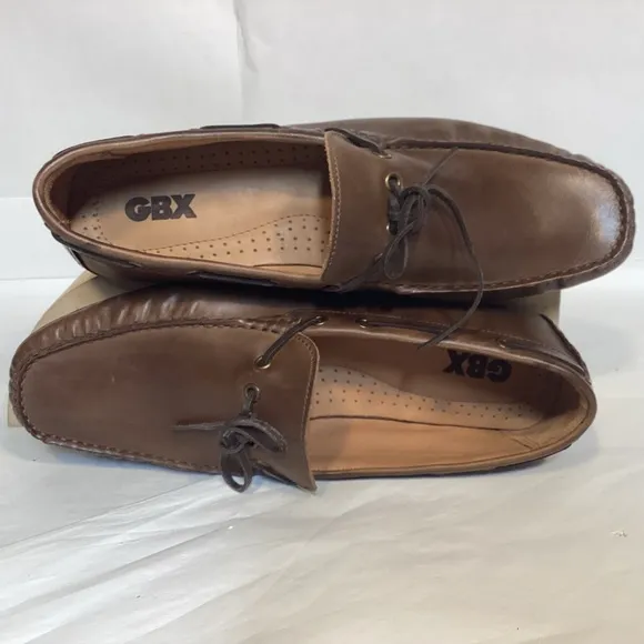 GBX Mens Henley Leather Boat Shoes size 11