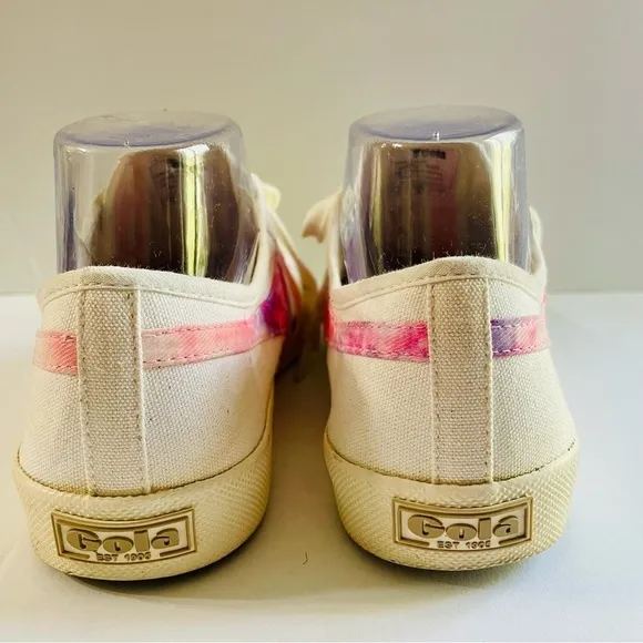 Gola x Madewell White and Pink Sneakers Size 7