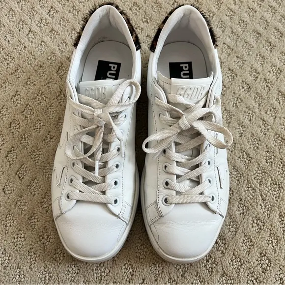 Golden Goose Pure Star with Leopard SZ 37