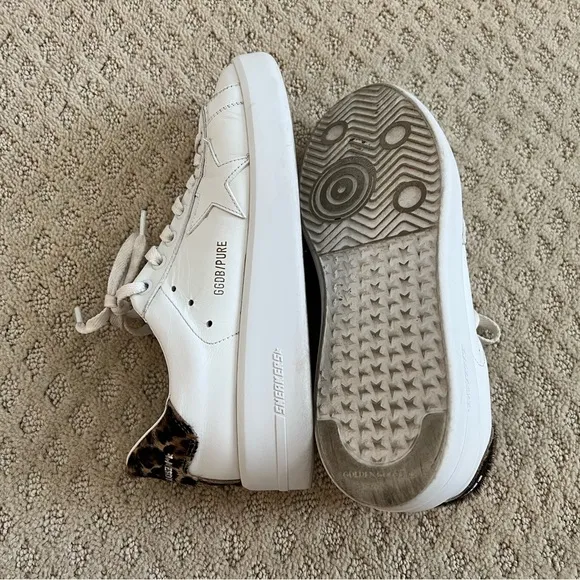 Golden Goose Pure Star with Leopard SZ 37