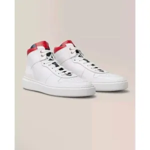 Good Man Brand Sneakers Mens Size 15 Legend London Pro Hi Top White Red Italy