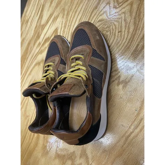 Good Man Brand Solid Triumph Sneaker Mens 10.5 Brown Leather Athletic Shoes S31