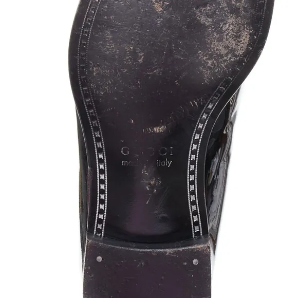 GUCCI Horsebit Loafer in Patent Leather