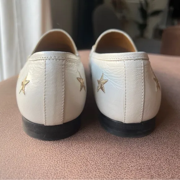 Gucci Loafer with bee and star embroidered