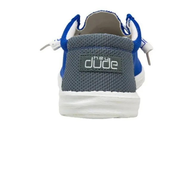 Hey Dude Wally Mens Sox Go Blue Shoes
