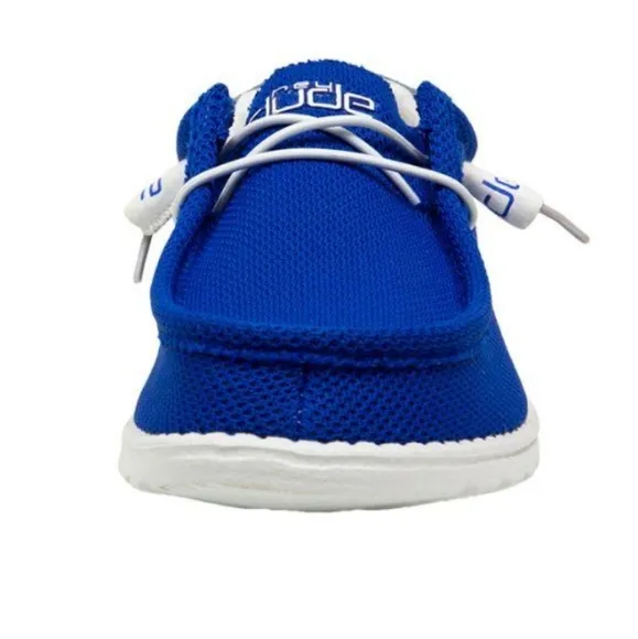 Hey Dude Wally Mens Sox Go Blue Shoes