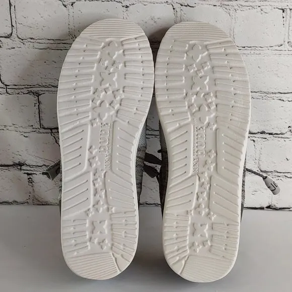 HEY DUDE 'WALLY SOX' MOCCASIN SHOE ADULT SIZE 9