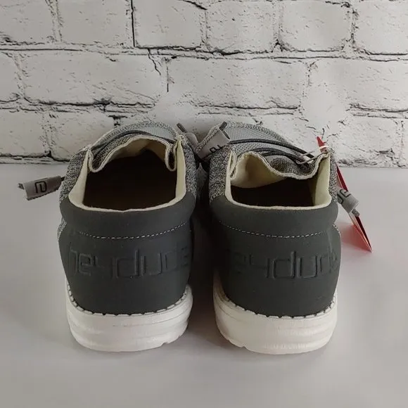 HEY DUDE 'WALLY SOX' MOCCASIN SHOE ADULT SIZE 9