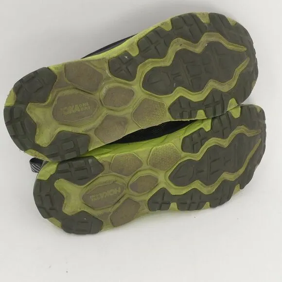 Hoka One One Challenger ATR 5 Running Shoes Black Lime Green‎ Men's 9.5