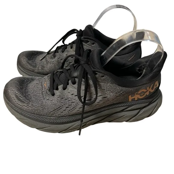 Hoka One One Clifton 8 Gray Womens Shoes Size 7.5 US