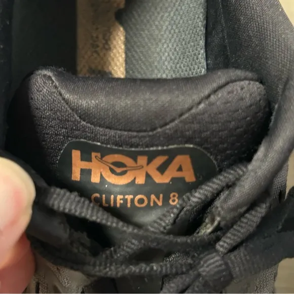 Hoka One One Clifton 8 Gray Womens Shoes Size 7.5 US