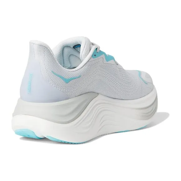 Hoka Shoes Skyward X Cosmic Grey Lace Up Sneakers