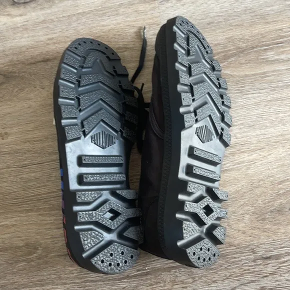 🎉HP🎉Palladium Love United Black Canvas Shoes Size M9/W10