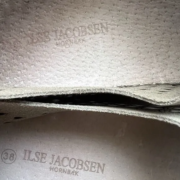 Ilse Jacobsen Tulip Sage Green Slip On Shoe Women EU 37 US 6.5 - 7 Casual Resort