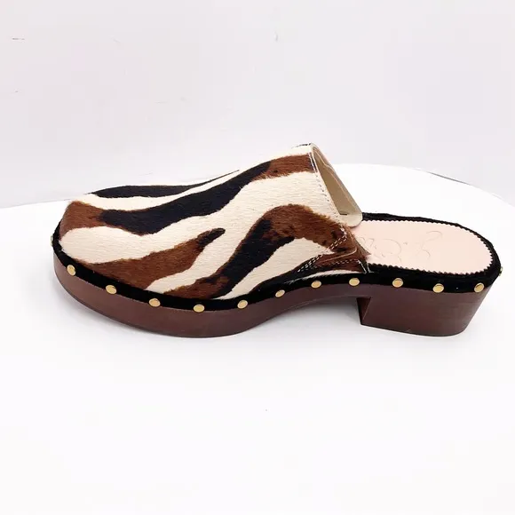 🆕{J. CREW} Dakota Calf-Hair Clogs