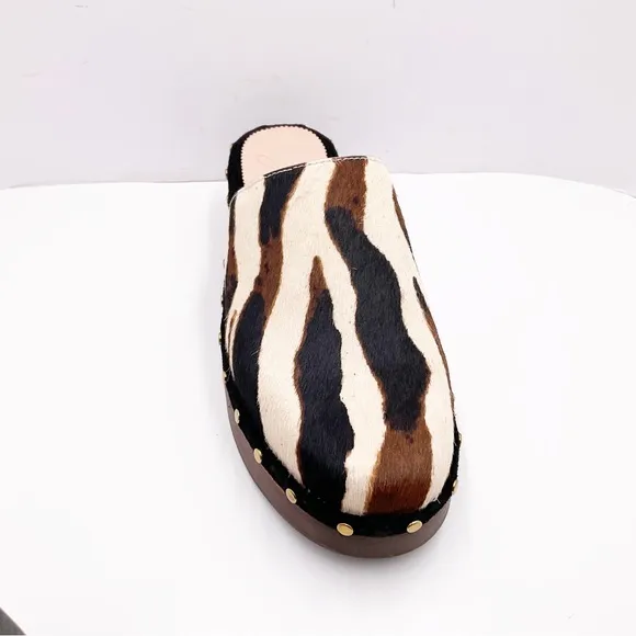 🆕{J. CREW} Dakota Calf-Hair Clogs