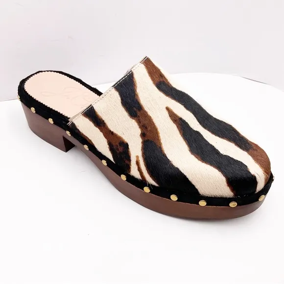 🆕{J. CREW} Dakota Calf-Hair Clogs