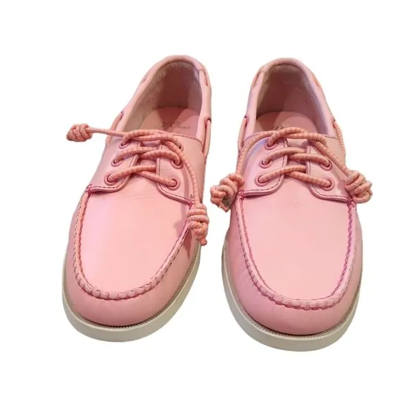 J. Crew Leather Boat Loafer Shoes