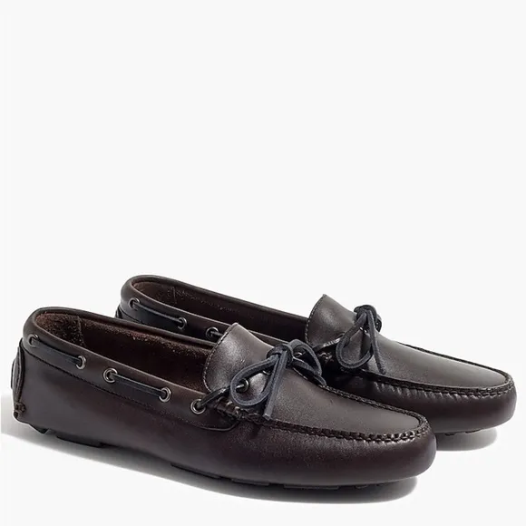 J Crew Leather driving shoes AW266