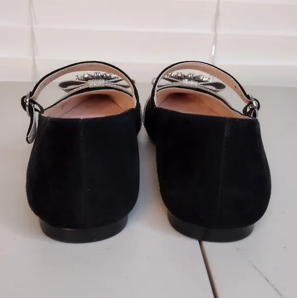 J. Crew Velvet Marina Holiday Jane With Jewels Embellished Flat Loafers Size 8.5
