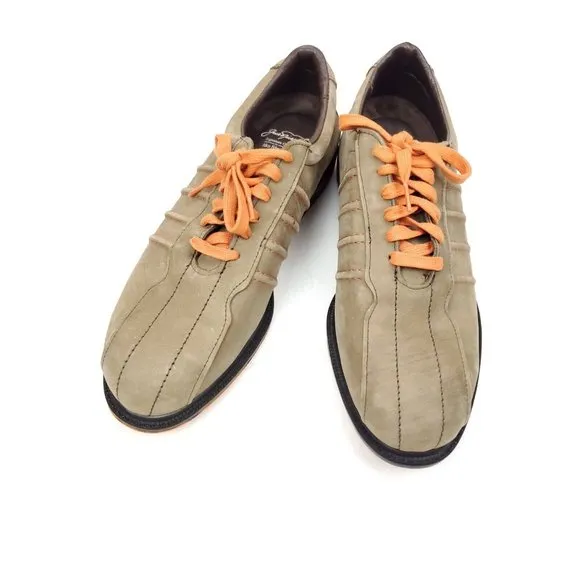 Jack Nicklaus Signature Golf By Allen Edwards Golf Shoes Leather 12 D Brown