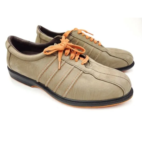 Jack Nicklaus Signature Golf By Allen Edwards Golf Shoes Leather 12 D Brown
