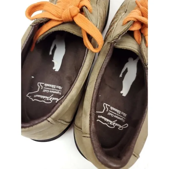 Jack Nicklaus Signature Golf By Allen Edwards Golf Shoes Leather 12 D Brown