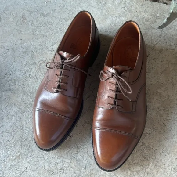 J.M.Weston 🎈Sale🎈brown leather shoes made in France 🇫🇷