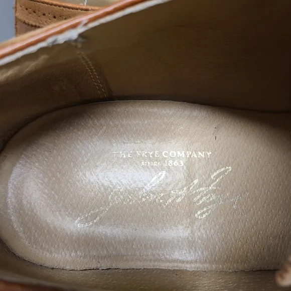 John A. Frye Suede Oxford Wingtips size 13