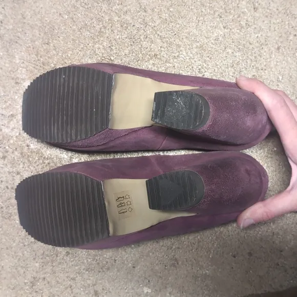 John Fluevog Purple Prepare Hi Steady Slip On Shoe 9