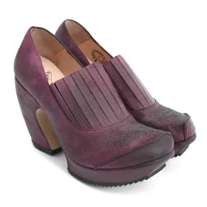 John Fluevog Purple Prepare Hi Steady Slip On Shoe 9